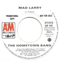 Hometown Band: Mad Larry Canada promo 7-inch