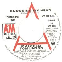 Malcolm Tomlinson: Knocking My Head Canada promo 7-inch