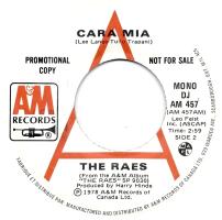 Raes: Cara Mia Canada promo 7-inch