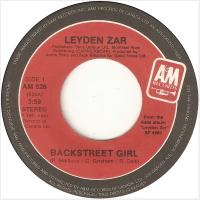 Leyden Zar: Backstreet Girl Canada 7-inch