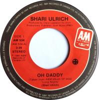 Shari Ulrich: Oh Daddy Canada 7-inch