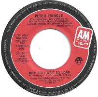 Peter Pringle: Why Did I Wait So Long Canada 7-inch