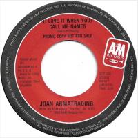 Joan Armatrading: Call Me Names Canada 7-inch