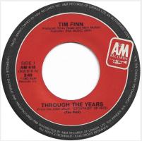 Tim Finn: Through the Years Canada 7-inch