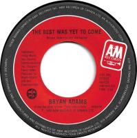 Bryan Adams: The Best Was Yet to Come Canada 7-inch