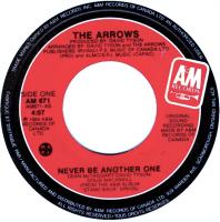 Arrows: Never Be Another One Canada 7-inch