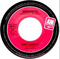 Nazareth: Ruby Tuesday Canada 7-inch