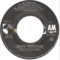 Lucien Francoeur: M. Reagan Canada 7-inch