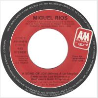 Miguel Rios: A Song Of Joy Canada 7-inch