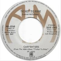 Carpenters: Ticket to Ride Canada 7-inch