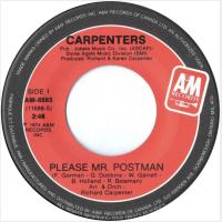 Carpenters: Please Mr. Postman Canada 7-inch