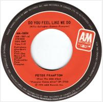 Peter Frampton: Do You Feel Like We Do Canada 7-inch