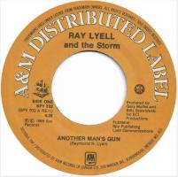 Ray Lyell and the Storm: Another Man's Gun Canada 7-inch