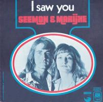 Seemon & Marijke: I Saw You Germany 7-inch