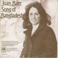 Joan Baez: Song Of Bangladesh Germany 7-inch