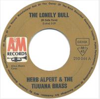 Herb Alpert & the Tijuana Brass: The Lonely Bull Germany 7-inch