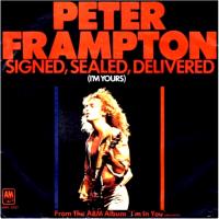 Peter Frampton: Signed, Sealed, Delivered Germany 7-inch