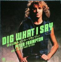 Peter Frampton: Dig What I Say Japan 7-inch