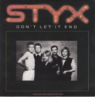 Styx: Don't Let It End Netherlands 7-inch
