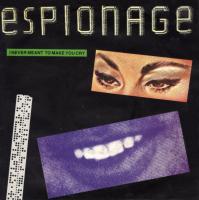Espionage: I Never Meant to Make You Cry Netherlands 7-inch