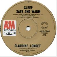 Claudine Longet: Sleep Safe and Warm Australia 7-inch