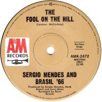 Sergio Mendes & Brasil '66: Fool On the Hill Australia 7-inch