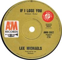Lee Michaels: If I Lose You Australia 7-inch