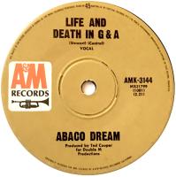Abaco Dream: Life and Death In G & A Australia 7-inch