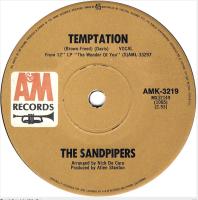 Sandpipers: Temptation Australia 7-inch