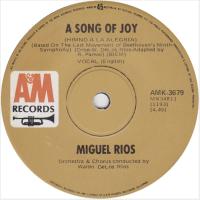 Miguel Rios: A Song Of Joy Australia 7-inch