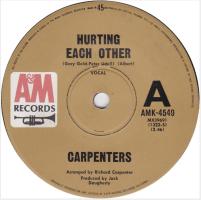 Carpenters: Hurting Each Other Australia 7-inch