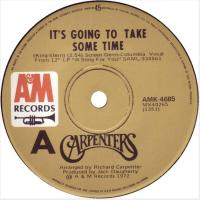 Carpenters: It's Going to Take Some Time Australia 7-inch