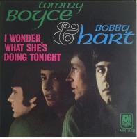 Tommy Boyce & Bobby Hart: I Wonder What She's Doing Tonight Australia 7-inch EP