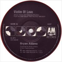Bryan Adams: Victim Of Love Australia 7-inch