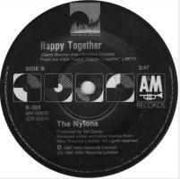 Nylons: Happy Together Australia 7-inch
