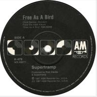 Supertramp: Free As a Bird Australia 7-inch