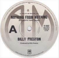 Billy Preston: Nothing From Nothing Australia 7-inch