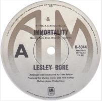 Lesley Gore: Immortality Australia 7-inch