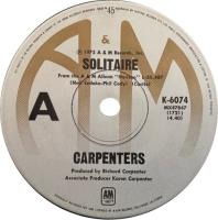 Carpenters: Solitaire Australia 7-inch