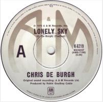 Chris DeBurgh: Lonely Sky Australia 7-inch