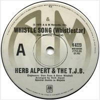 Herb Alpert & the Tijuana Brass: Whistle Song (Whistlestar) Australia 7-inch
