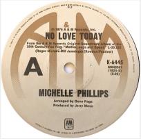 Michelle Phillips: No Love Today Australia 7-inch