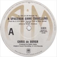 Chris DeBurgh: A Spaceman Came Traveling Australia 7-inch