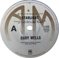 Cory Wells: Starlight Australia 7-inch