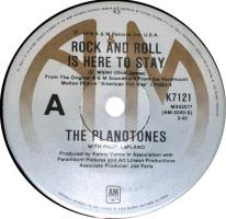 Prof. LaPlano & the Planotones: Rock and Roll Is Here to Stay Australia 7-inch