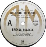 Brenda Russell: So Good, So Right Australia 7-inch
