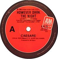 Caesare: However Dark the Night Australia 7-inch