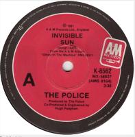 Police: Invisible Sun Australia 7-inch