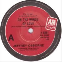 Jeffrey Osborne: On the Wings Of Love Australia 7-inch