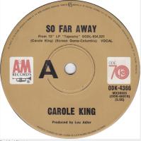 Carole King: So Far Away Australia 7-inch